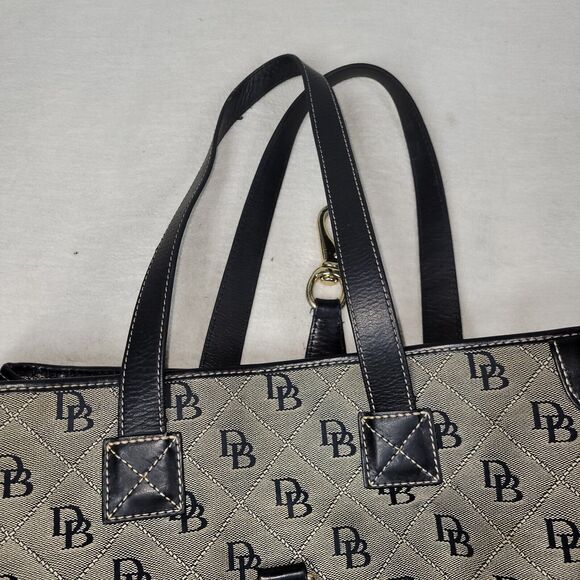 DOONEY & BOURKE Purse Bag Womens Silver Buckle Designer Satchel Bags Purses - Picture 10 of 16